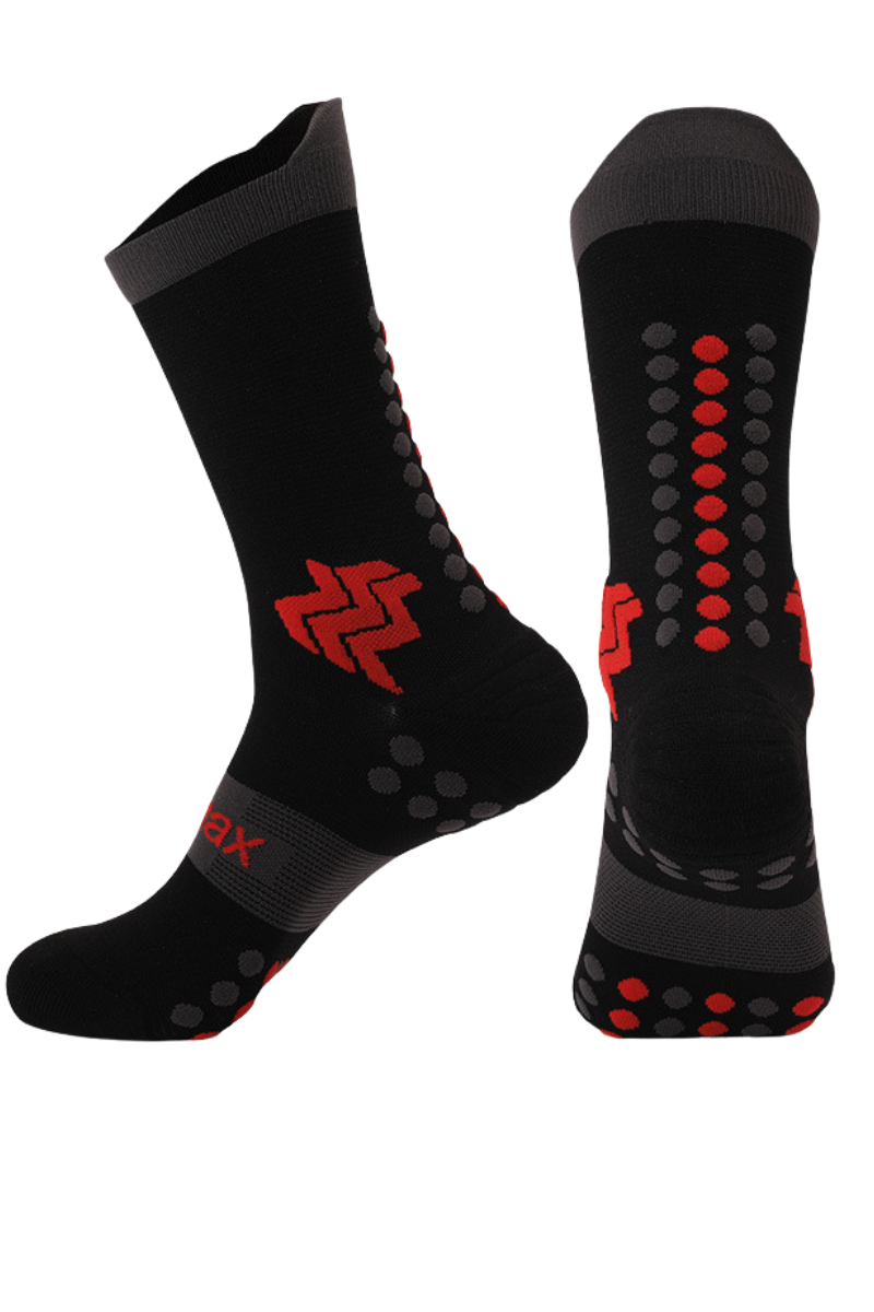 Non-Slip Cushioned Quick-Drying Long Running Socks