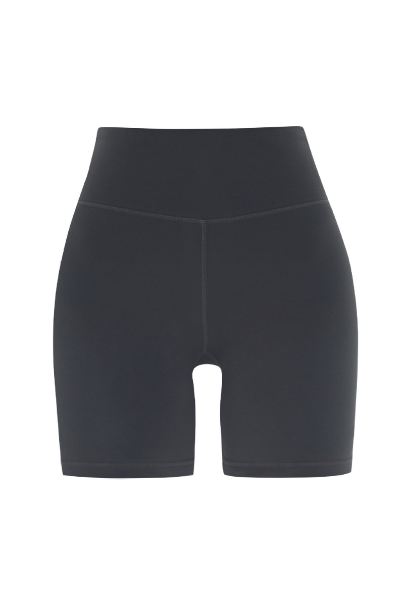 Women's Athletic Colorful Print High-Waist Biker Shorts