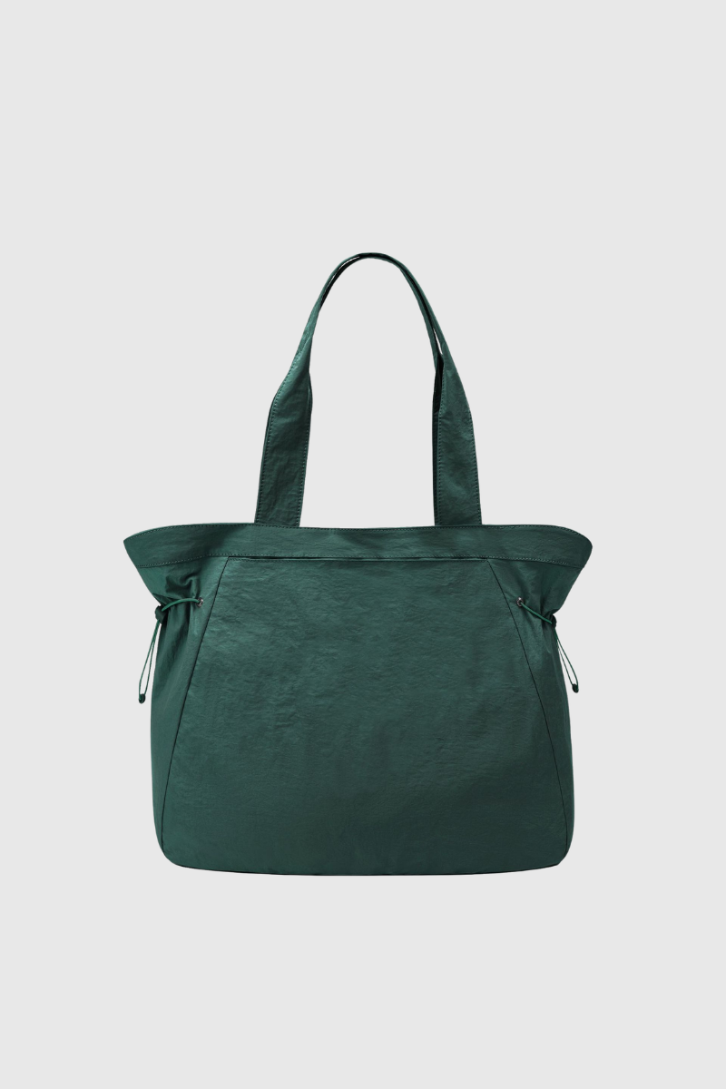 Nylon Drawstring Adjustable Drawstring Side Sports Tote Bag