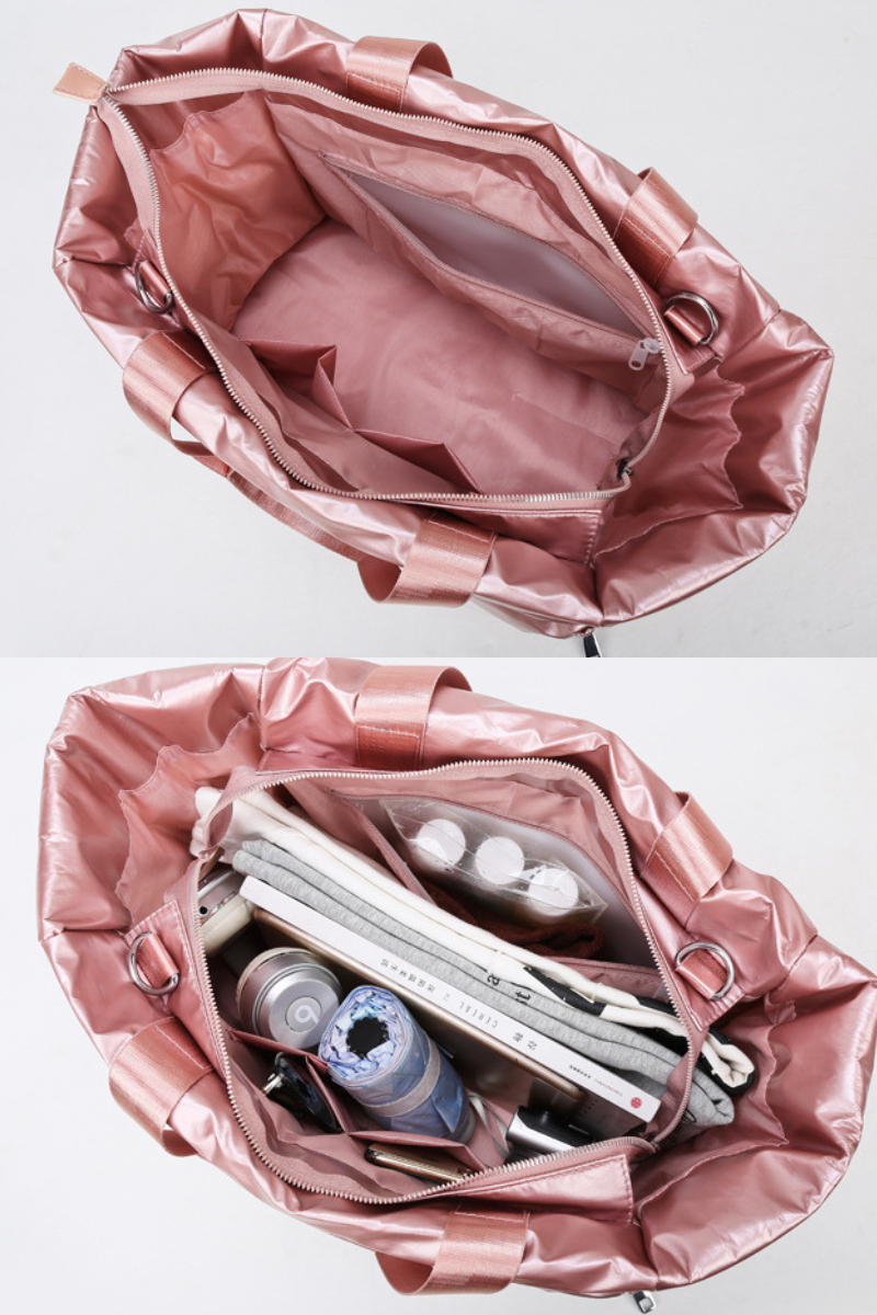Pearlescent Multi-Functional Minimalist Gym Travel Bag