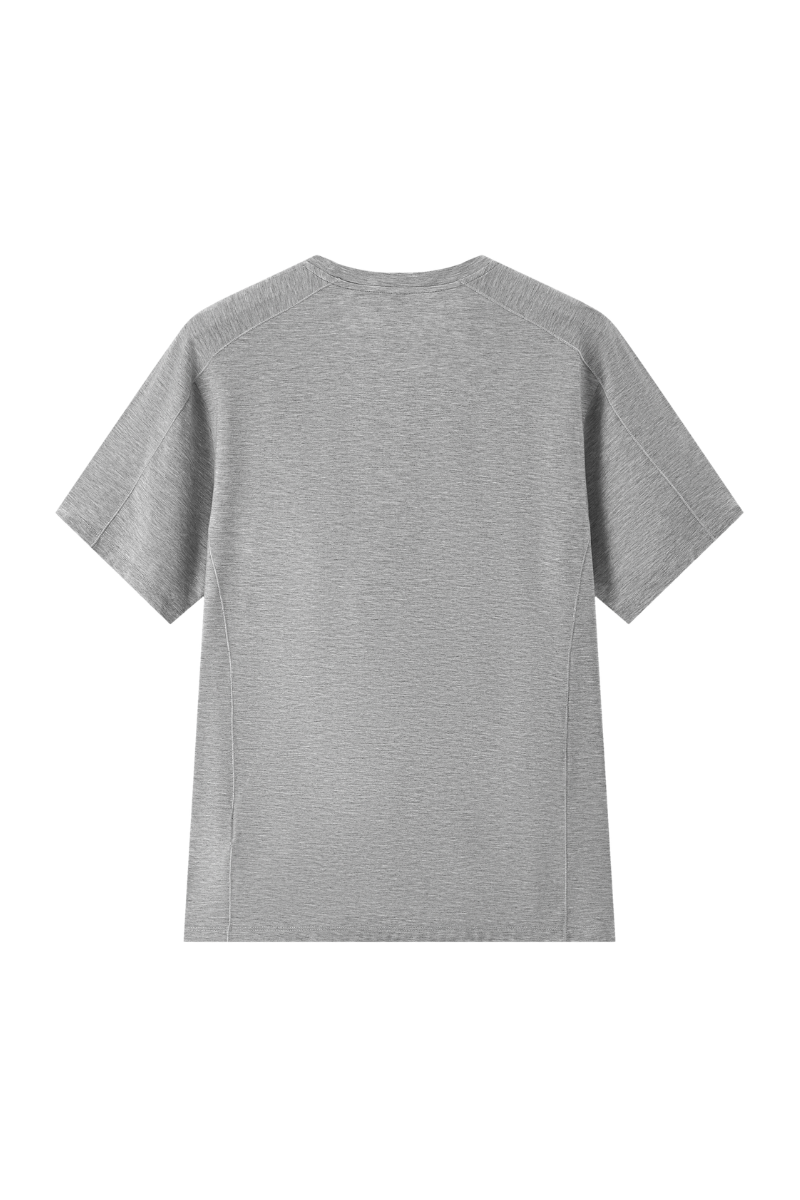 Men's Lightweight Crew Neck Tencel Lyocell Athletic T-shirt