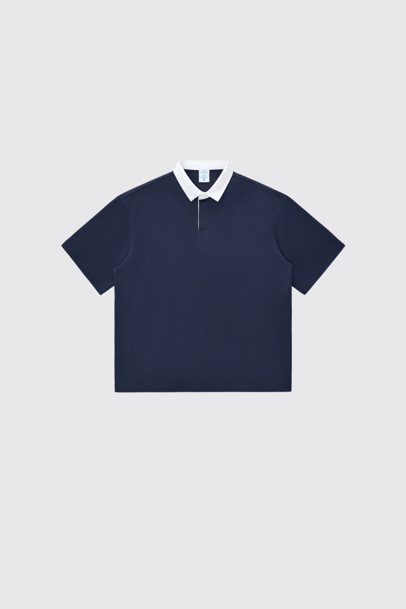 Women's Cooling UV Stand Collar Color Block Varsity Polo
