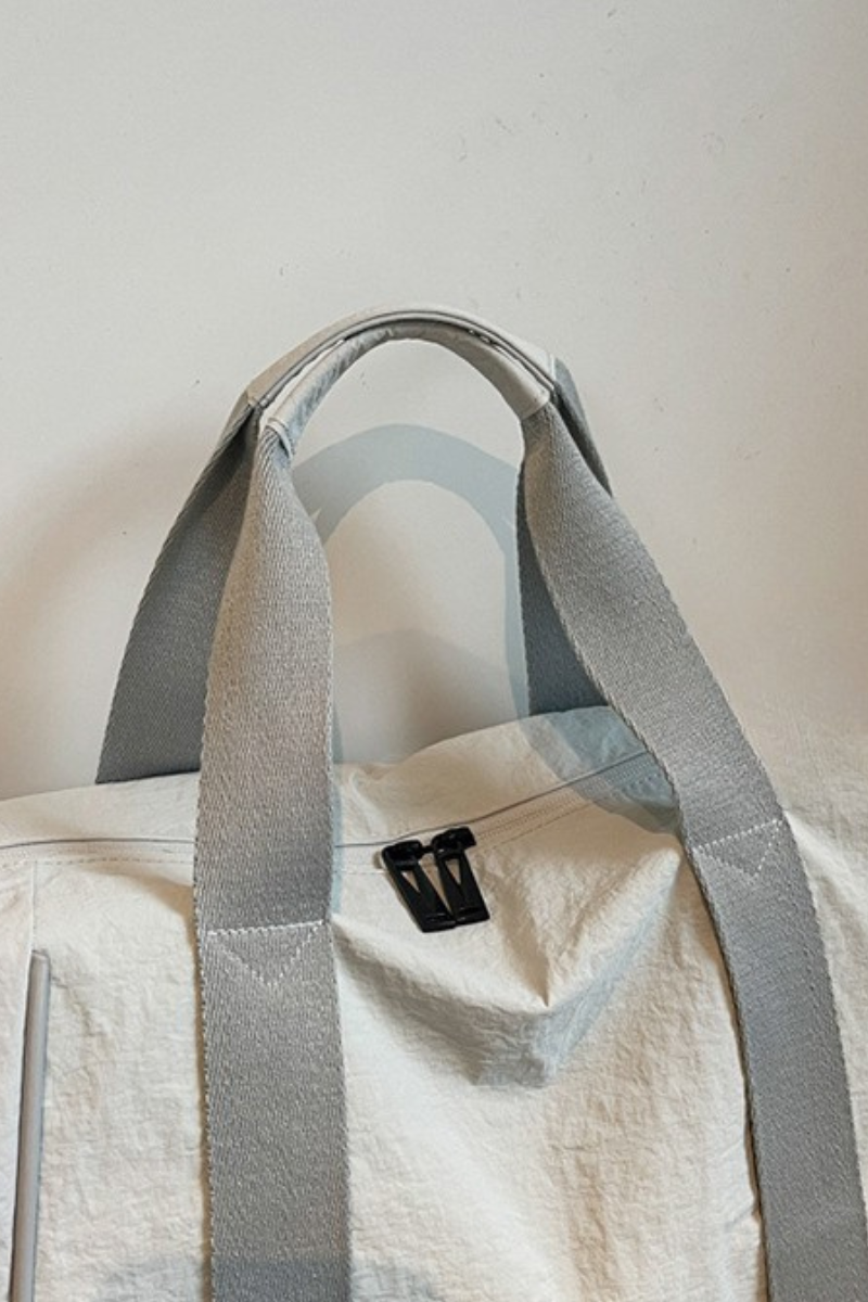Large Capacity Solid Color Lightweight Wet/Dry Separation Yoga Gym Tote Bag