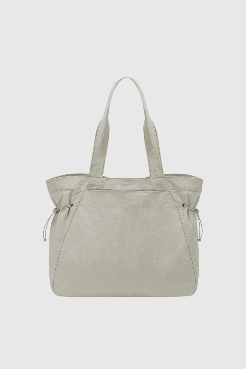 Nylon Drawstring Adjustable Drawstring Side Sports Tote Bag