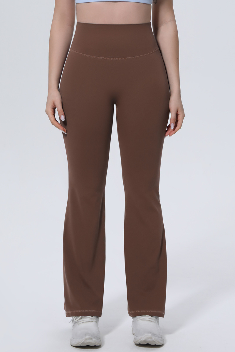 Women's Athletic High-Waist Shapewear Flare Pants