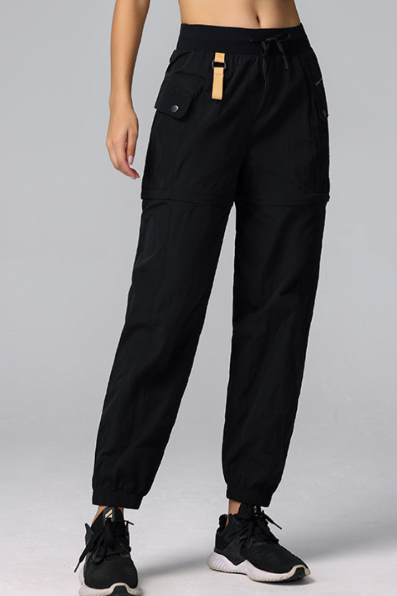 Women's Convertible 2-in-1Quick-Dry Drawstring Cargo Pants