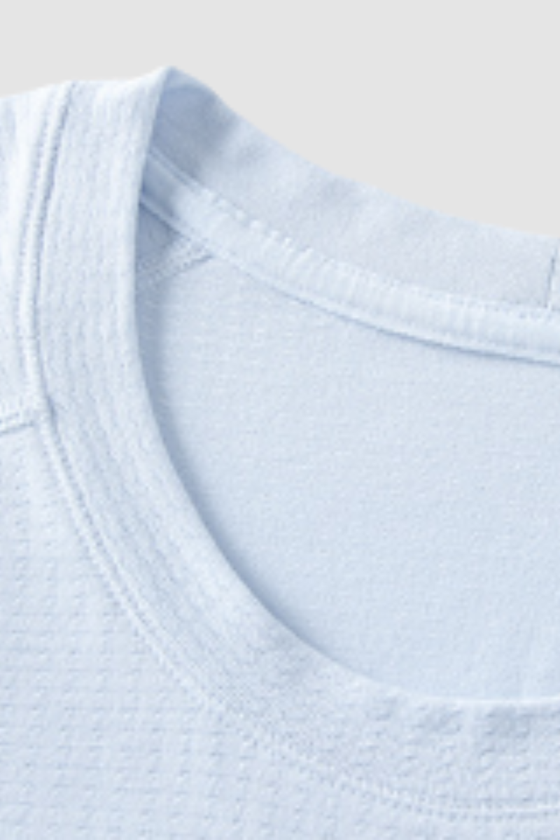 Men's Summer Seamless Mesh Quick-Dry Breathable Tee