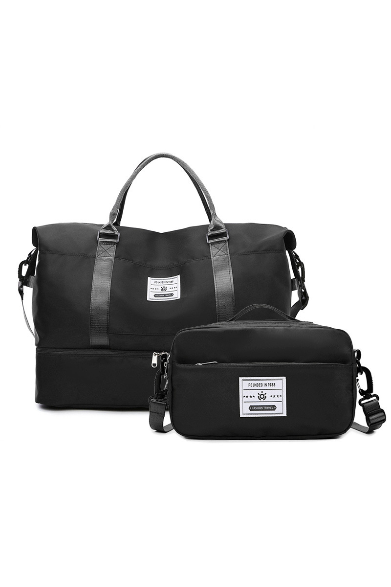 Women Multi-Functional Gym Bag and Small Pouch 2-Piece Set