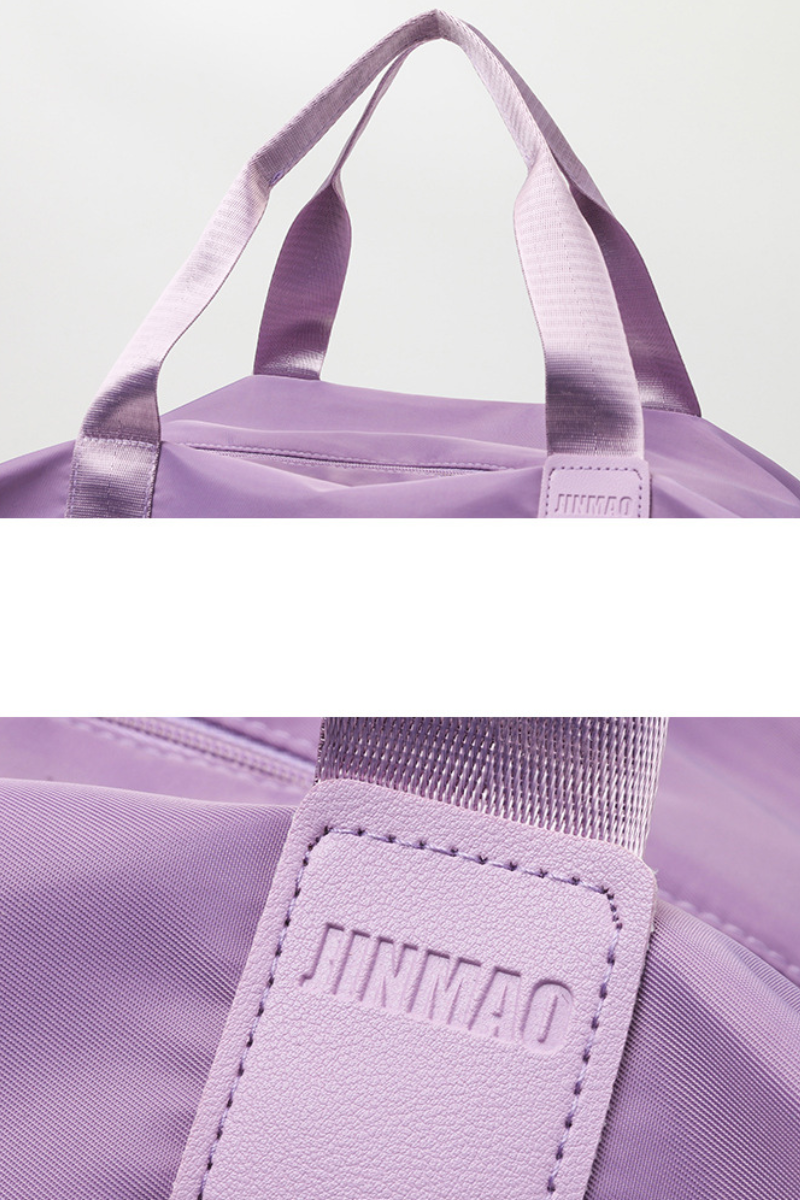 Minimalist Multi-Compartment Side Zipper Gym Travel Bag
