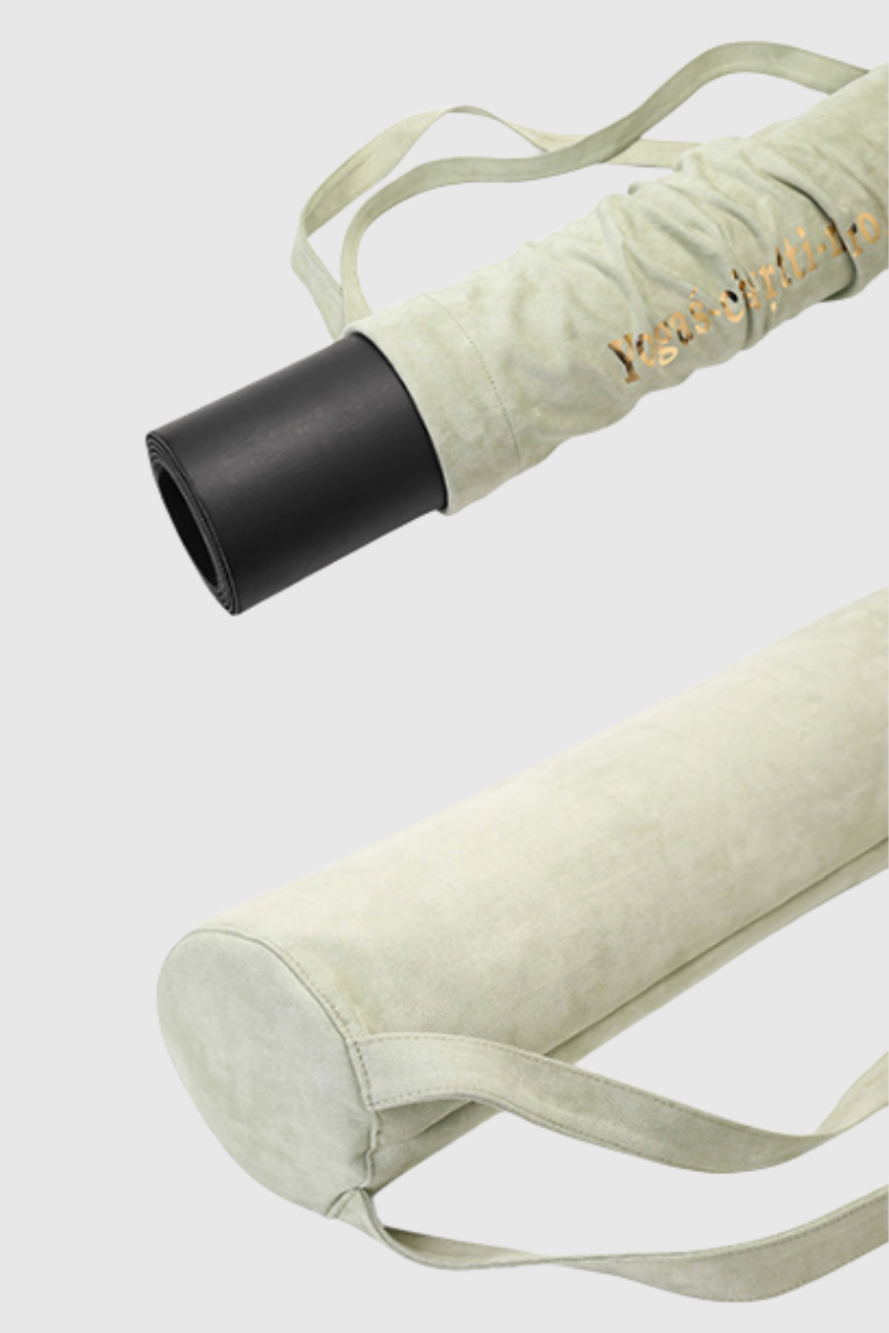 Portable Double-Shoulder Yoga Mat Storage Bag