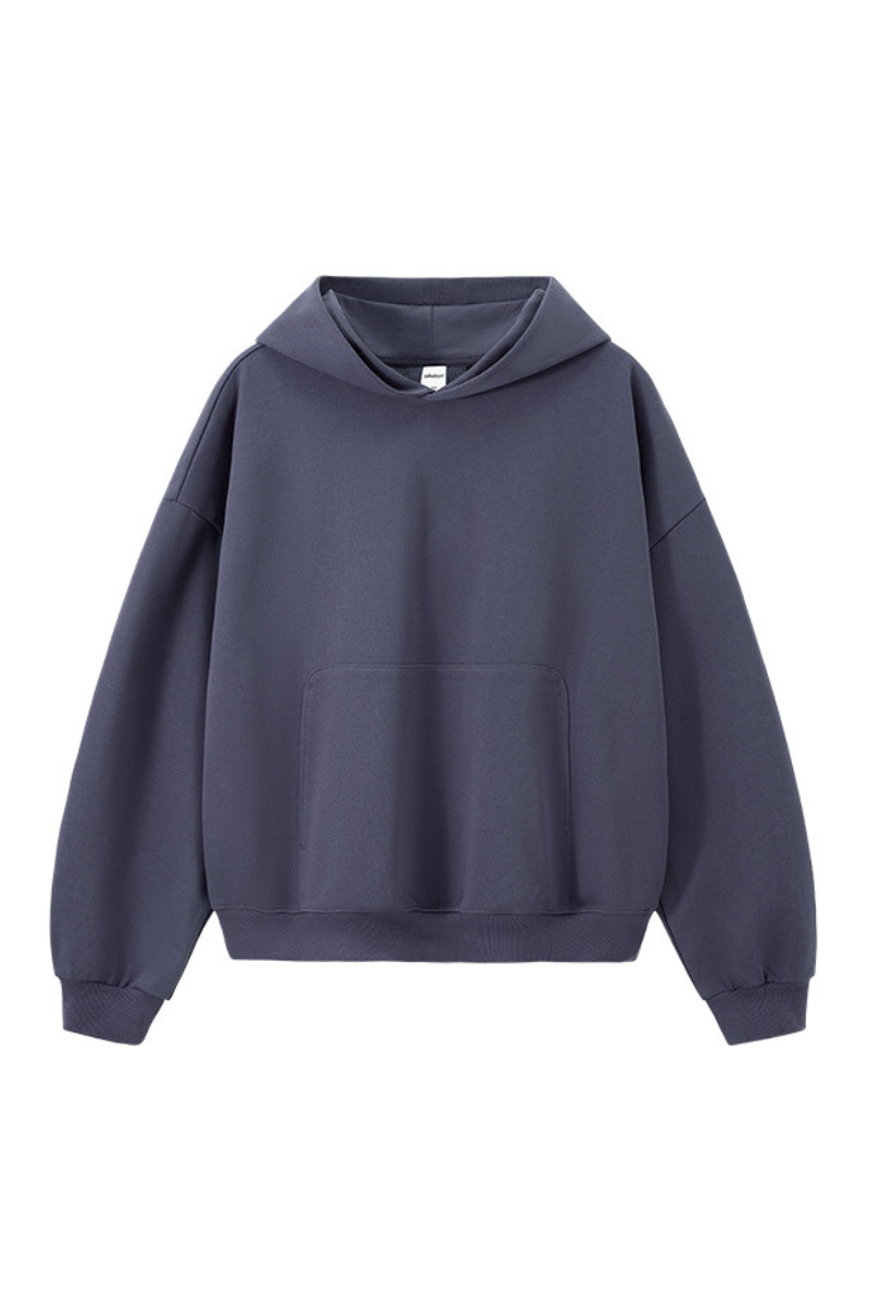 Unisex Fall 380G Heavyweight Cropped Drop Shoulder Hoodie