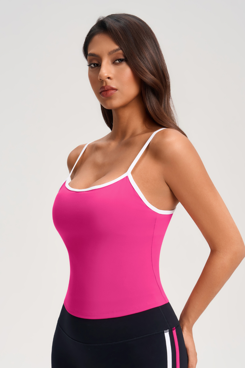 Women's Color-Block Camisole Tank Top