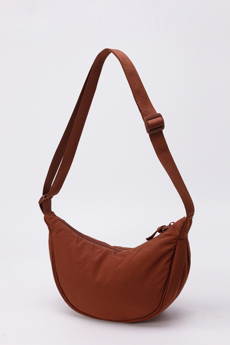 Women's Nylon Lightweight Crossbody Dumpling Bag