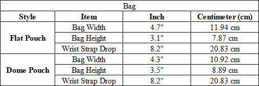 Color Collision Portable Wrist Bag Storage Small Bag
