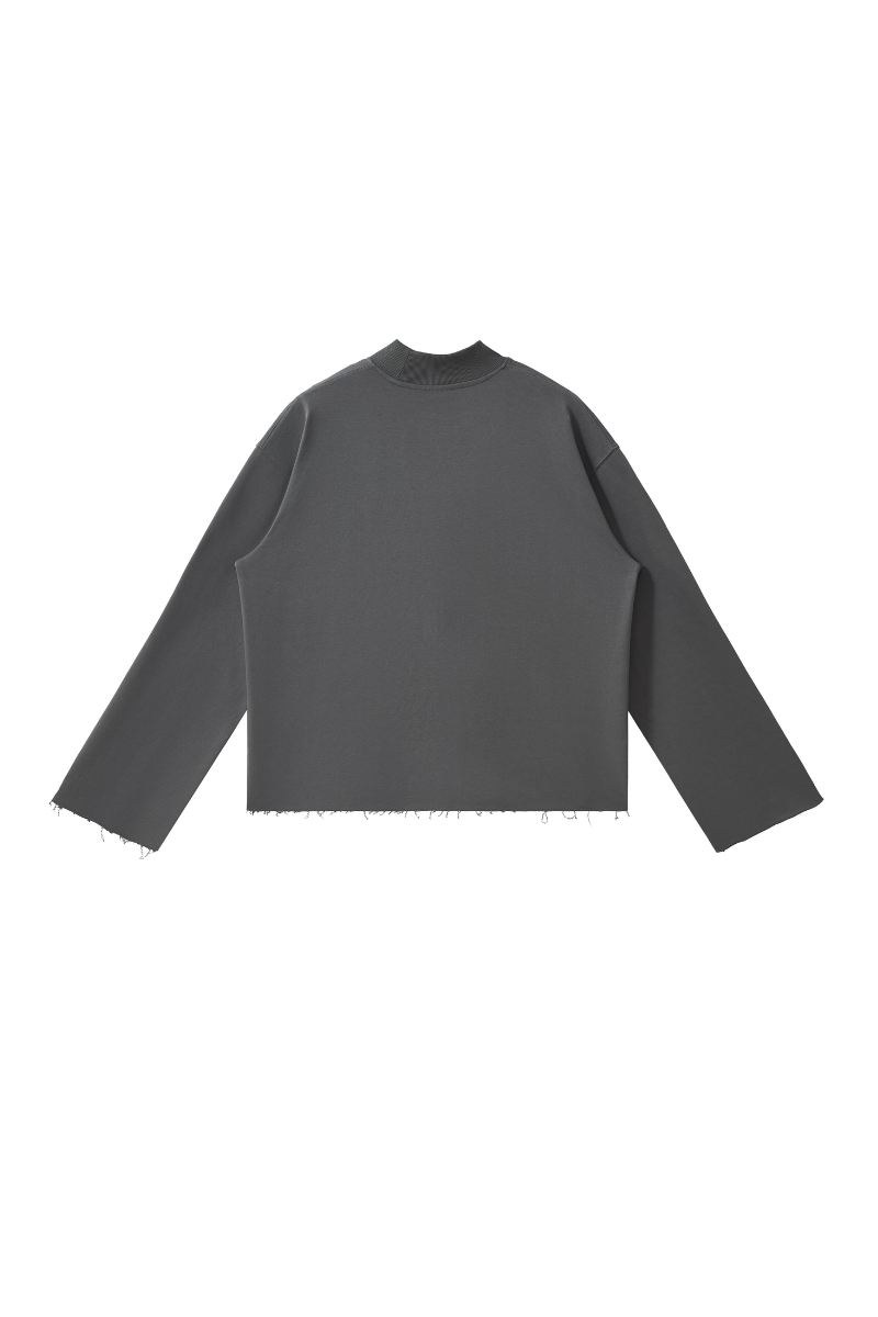 Women's Fall Comfort Colors Style Mock Neck Sweatshirt