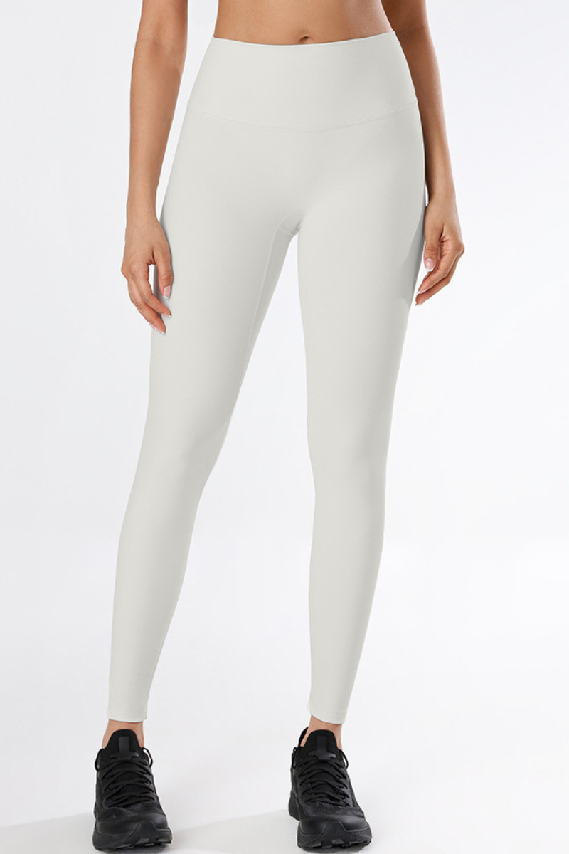 Women's Athletic Hip-lifting Solid Yoga Leggings