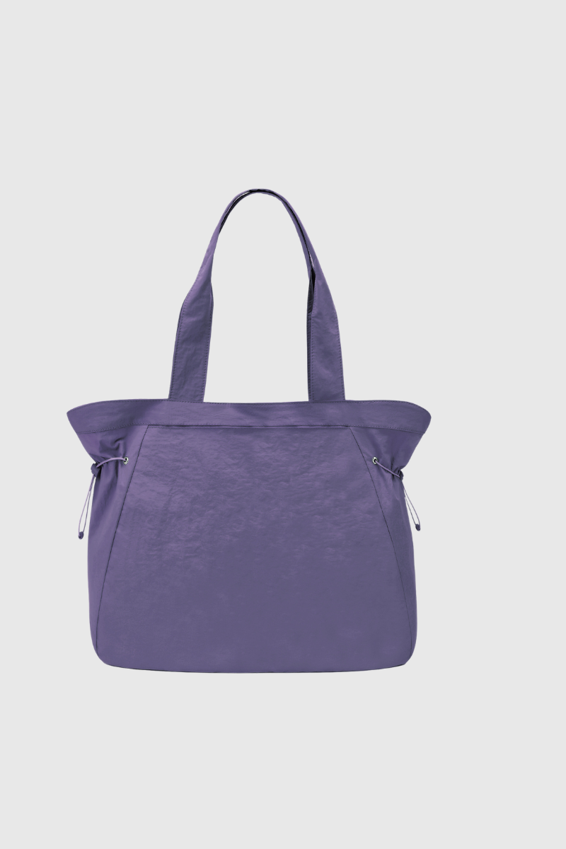 Nylon Drawstring Adjustable Drawstring Side Sports Tote Bag