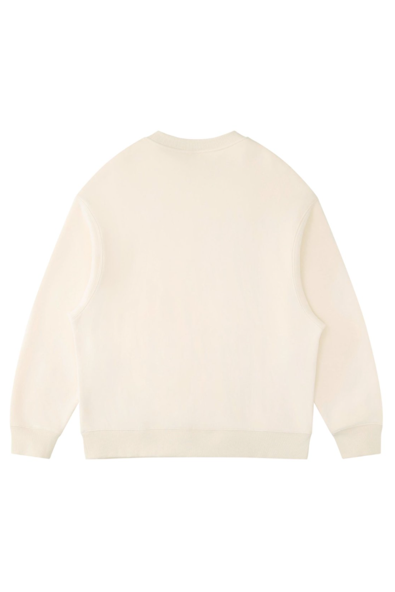 Men's Fall Fleece‑Lined Drop Shoulder Oversized Pullover