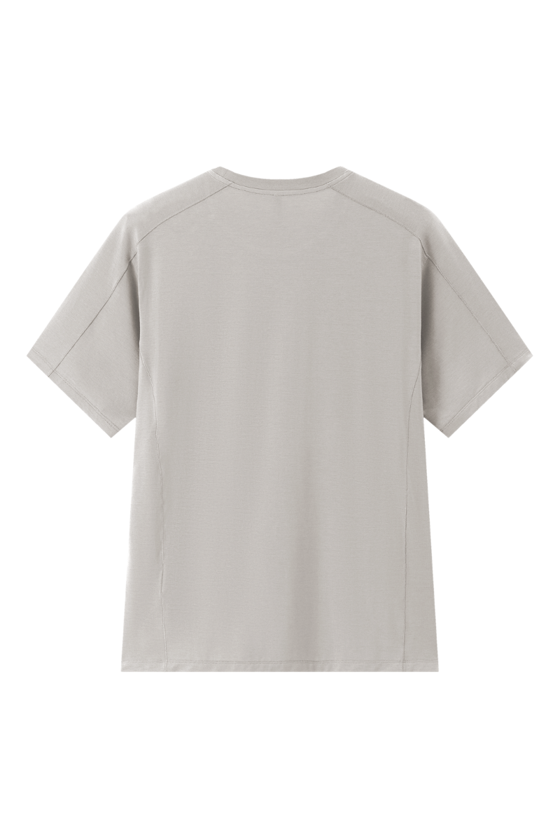 Men's Lightweight Crew Neck Tencel Lyocell Athletic T-shirt