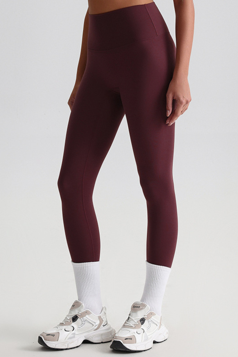 Women High Waisted Butt Lifting Seamless Naked Sensation Yoga Leggings