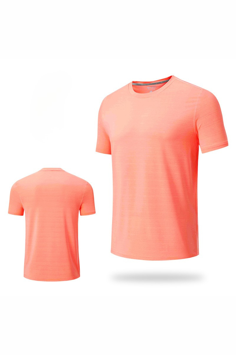 Men's Round Neck Quick Dry Breathable Athletic T-Shirt