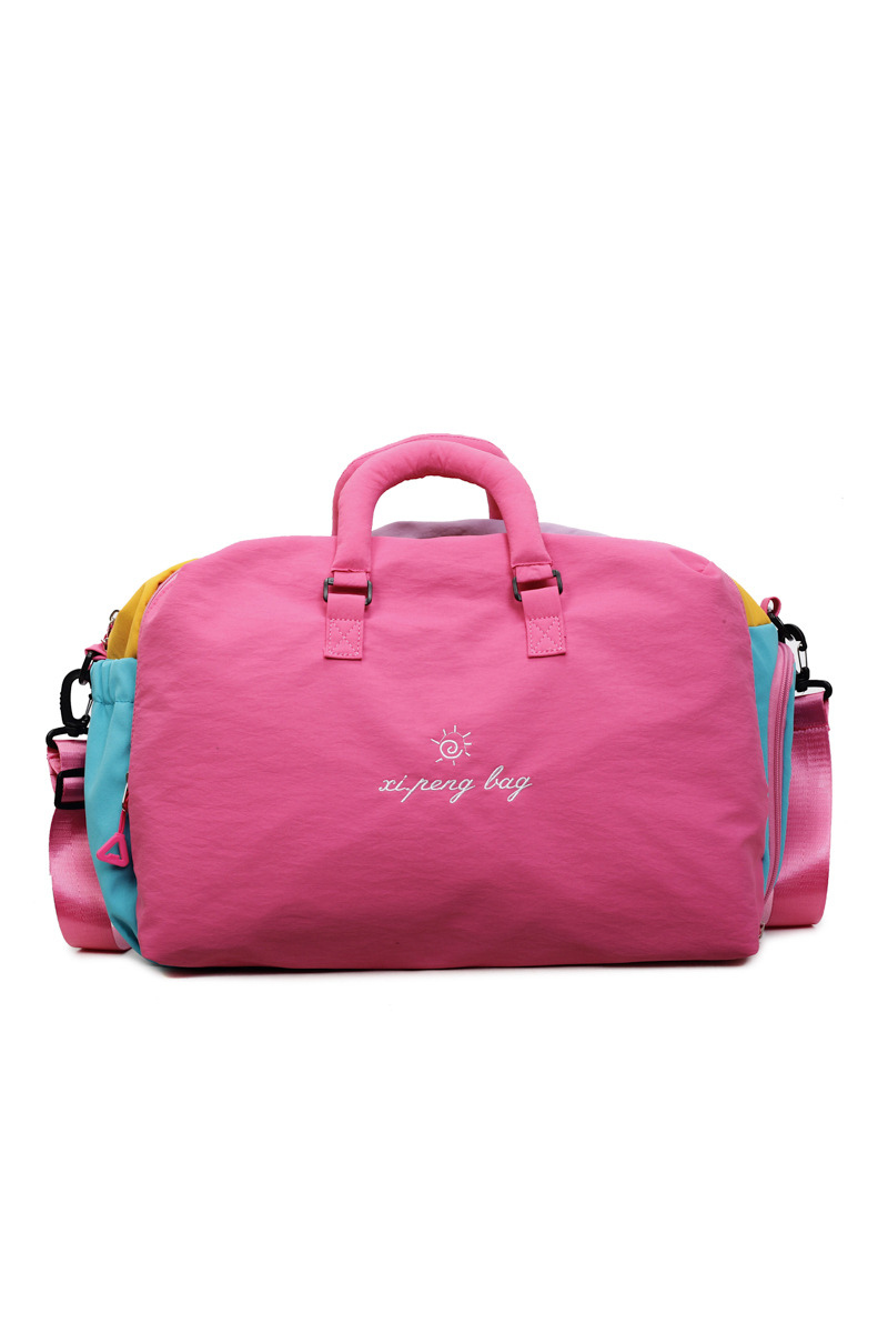 Dopamine Color Scheme 2-in-1 Handheld & Crossbody Sports Bag