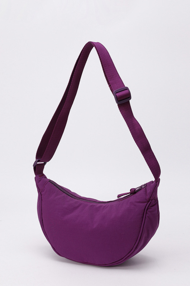 Women's Nylon Lightweight Crossbody Dumpling Bag