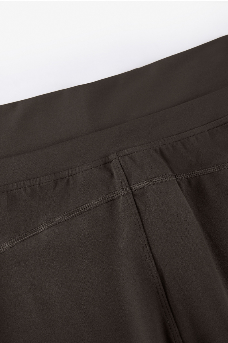 Women's Double Waist Drawstring Wide Straight Leg Yoga Pants