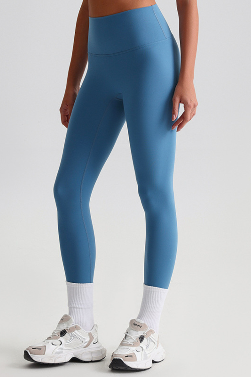 Women High Waisted Butt Lifting Seamless Naked Sensation Yoga Leggings