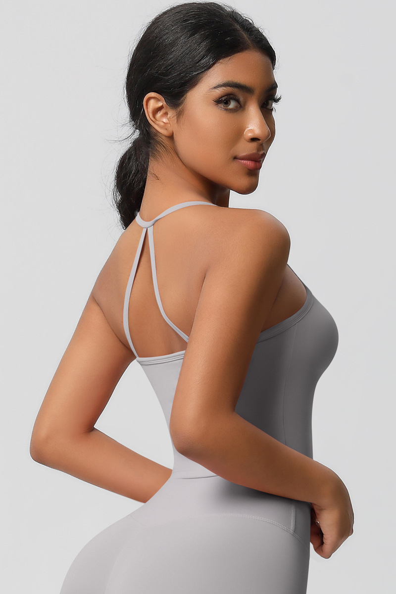Women's Athletic Y‑Back Cami Yoga Tank Top
