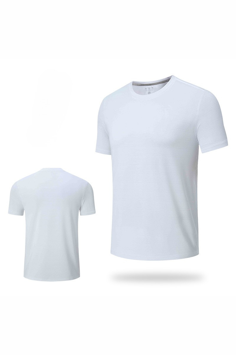 Men's Round Neck Quick Dry Breathable Athletic T-Shirt