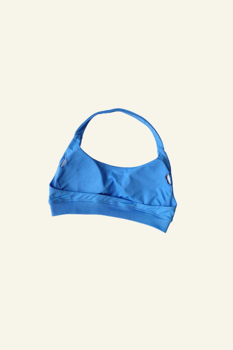 Women's Athletic Halter U-neck Backless Bra