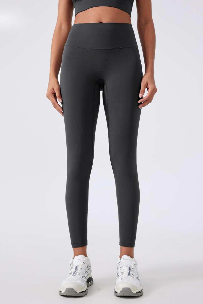 Women's Bare Feel Seamless Front Shaping Sports Leggings