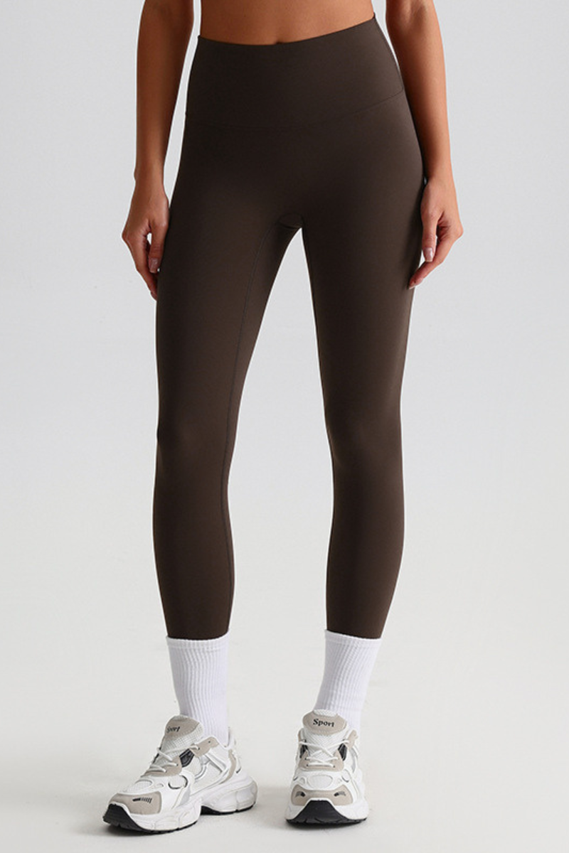 Women High Waisted Butt Lifting Seamless Naked Sensation Yoga Leggings