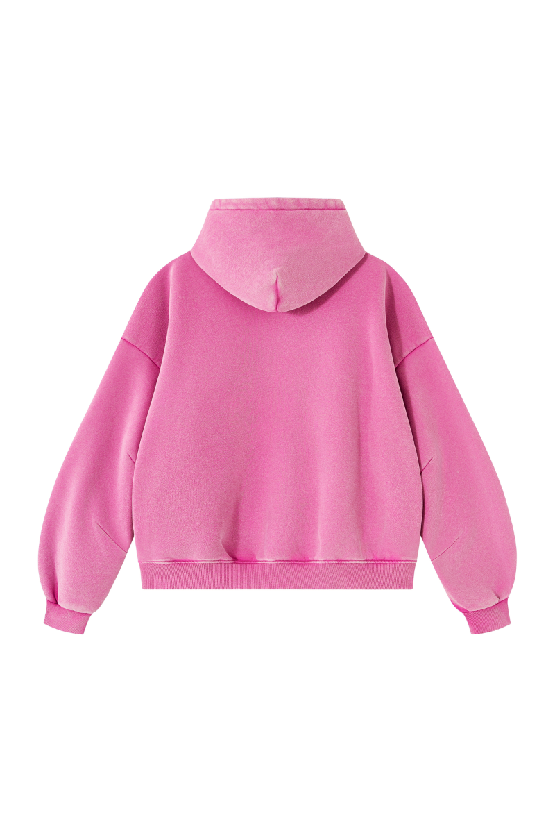 Women's Fall Fleece Heavyweight Washed Drop Shoulder Hoodie