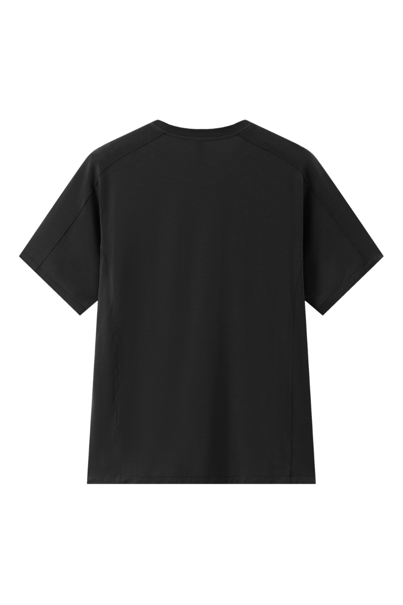 Men's Lightweight Crew Neck Tencel Lyocell Athletic T-shirt