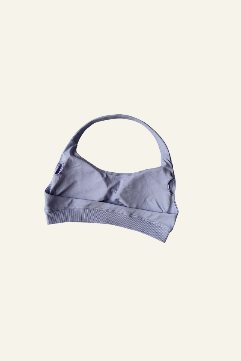 Women's Athletic Halter U-neck Backless Bra
