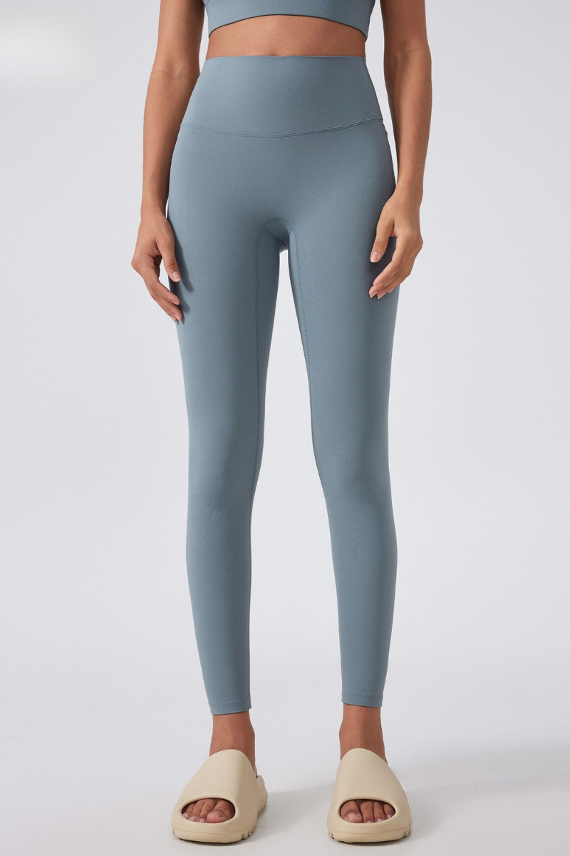 Women's Bare Feel Seamless Front Shaping Sports Leggings