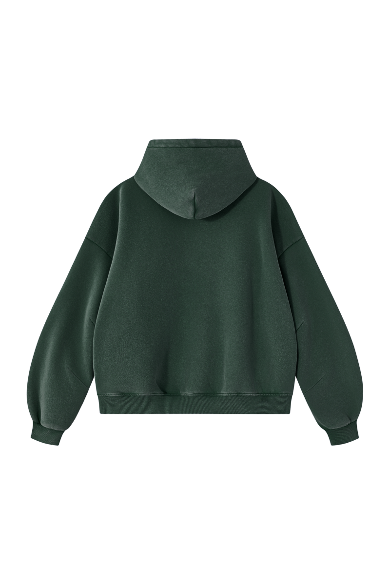 Women's Fall Fleece Heavyweight Washed Drop Shoulder Hoodie