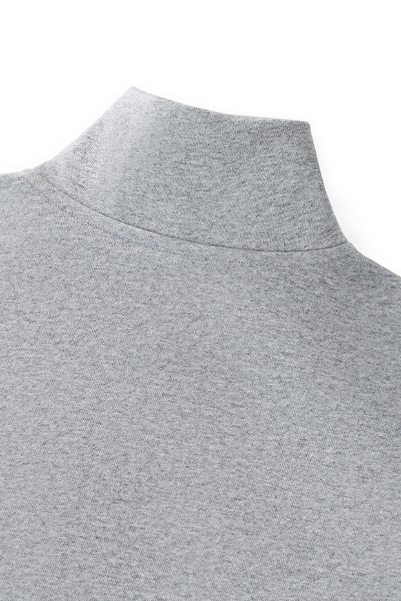 Women's Fall Half Zip Stand Collar Sweatshirts And Drawstring Shorts