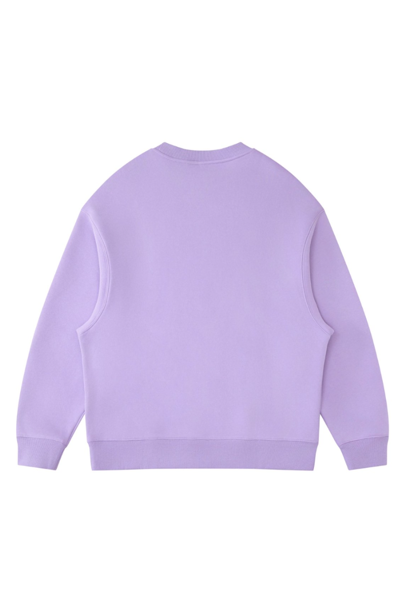 Men's Fall Fleece‑Lined Drop Shoulder Oversized Pullover