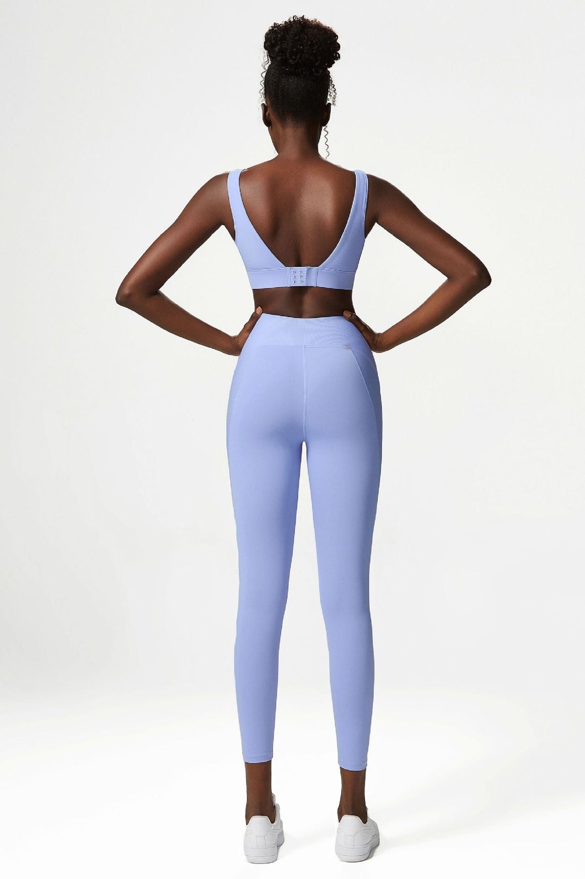 Naked feel Anti-wrinkle bubble butt leggings