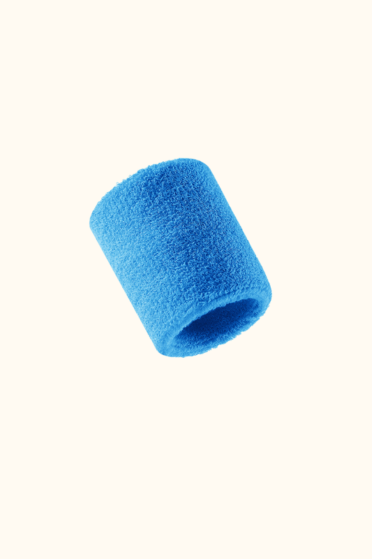 Sports Stretch Terry Cloth Solid Tennis Absorbent Wristbands