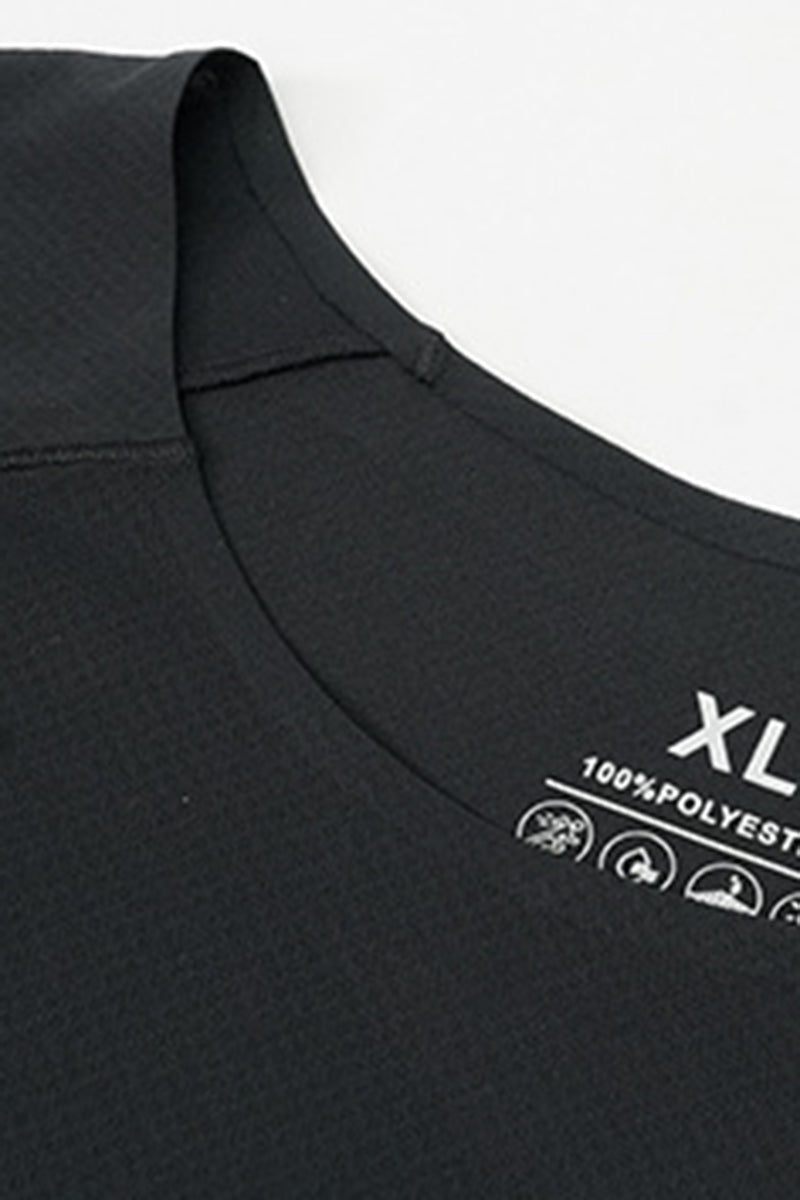 Men's Summer Color Block Seamless Cooling Quick-Dry T-shirt
