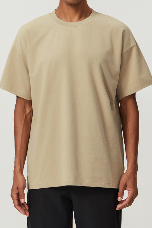 Men's Athletic Summer 100% Cotton Solid T-Shirt