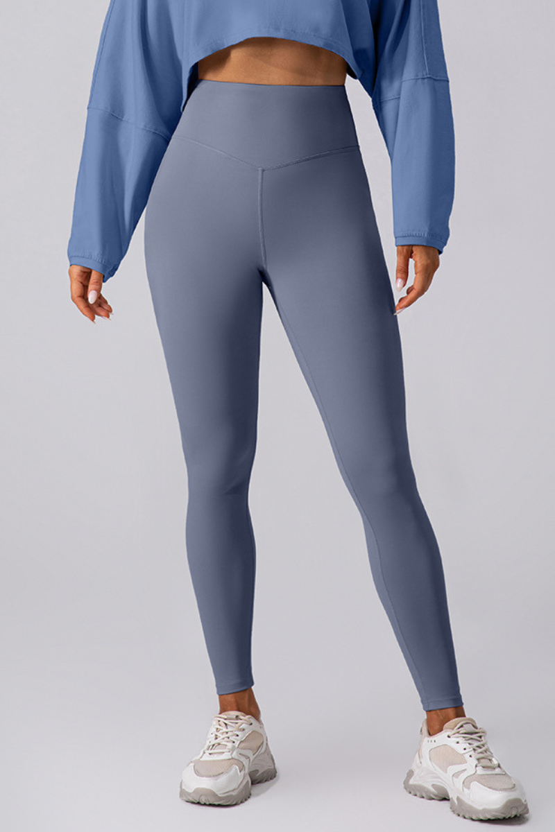 Women's High-Rise Naked Feel Butt-Lifting Yoga Leggings