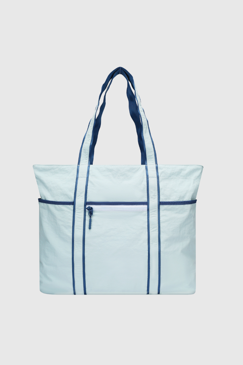 Portable Matching Color-Block Single-Shoulder Sports Bag