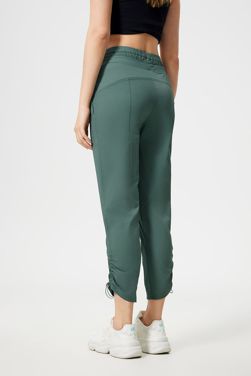 Women Straight Light Breathable Ice Feeling Slim Running Fitness Casual Sweatpants