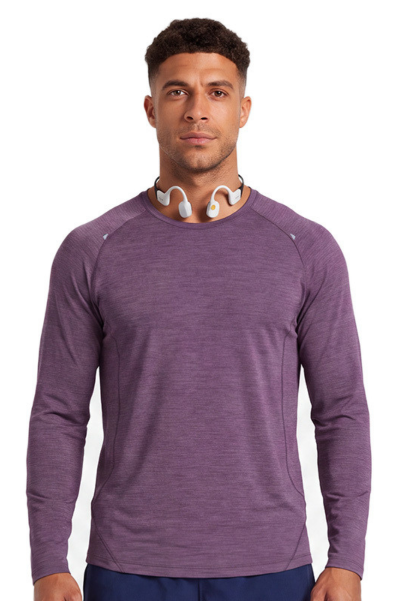 Men's Fall Long Sleeve Outdoor Athletic T-Shirt