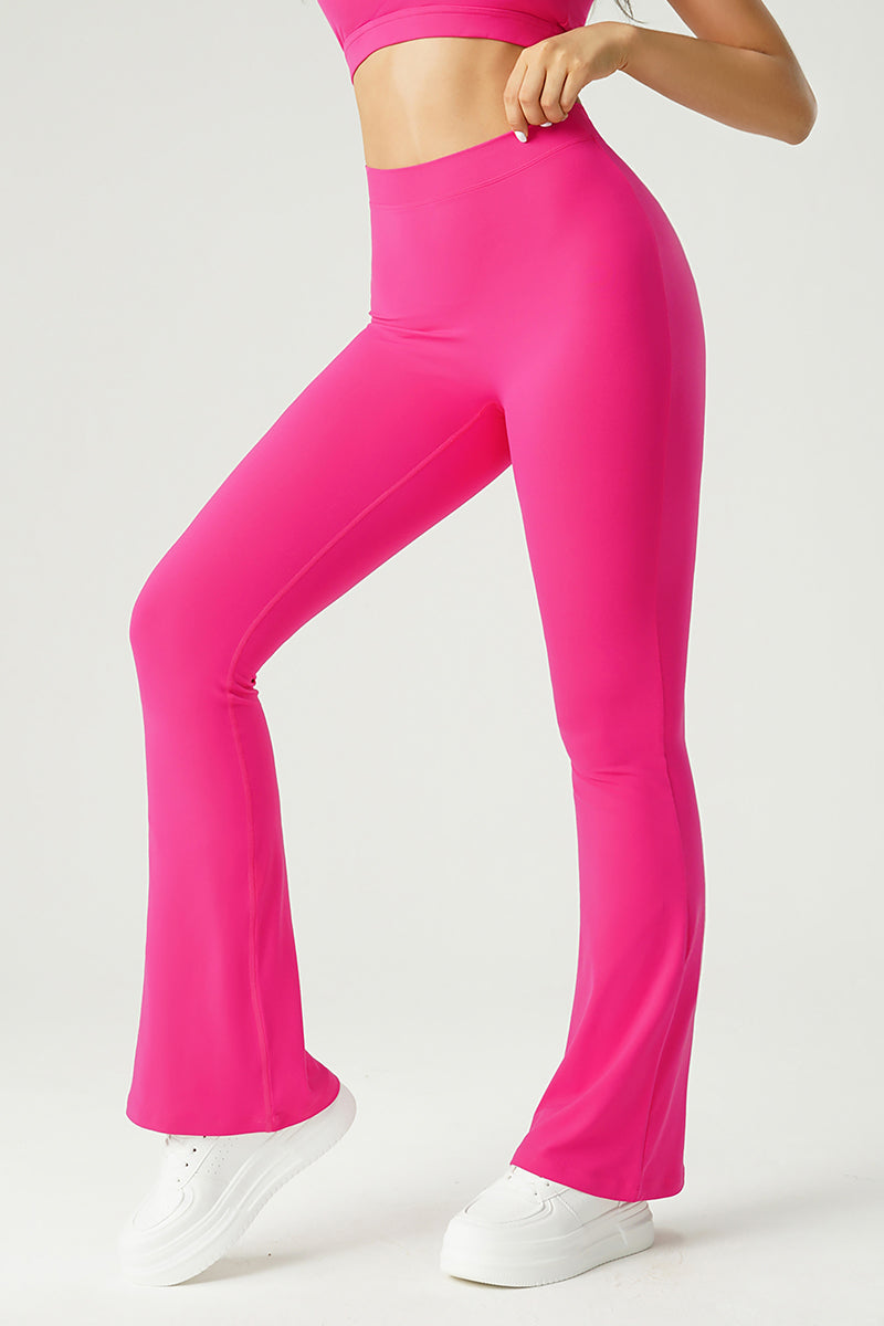 Women High-Waisted Elastic Butt-Lifting Tummy-Control Naked Sensation Yoga Leggings
